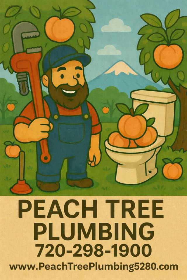 Peach Tree Plumbing Logo